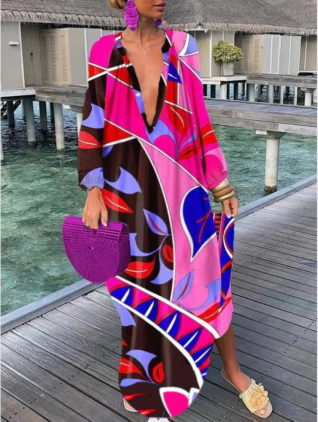 Oversized Boho Dress