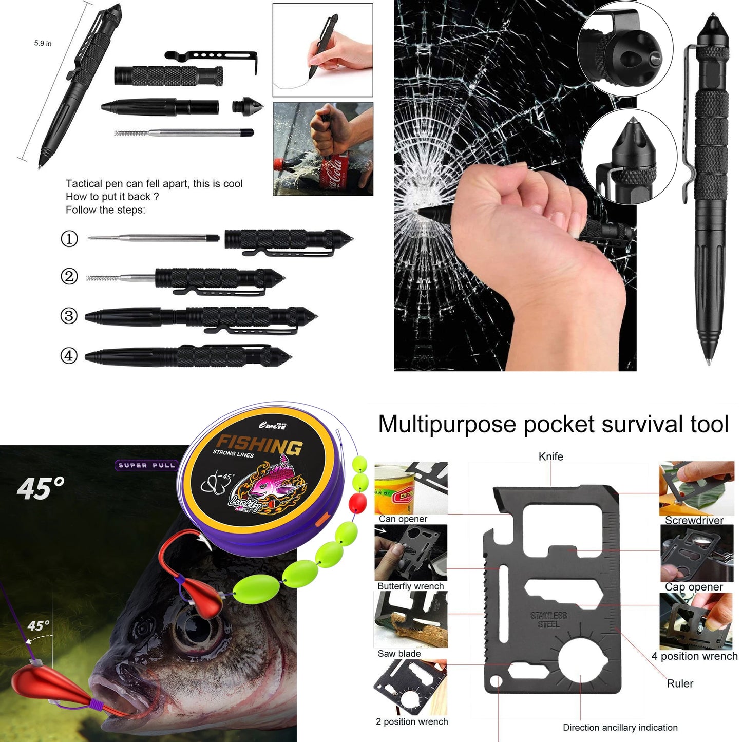 Survival First Aid Camping Kit