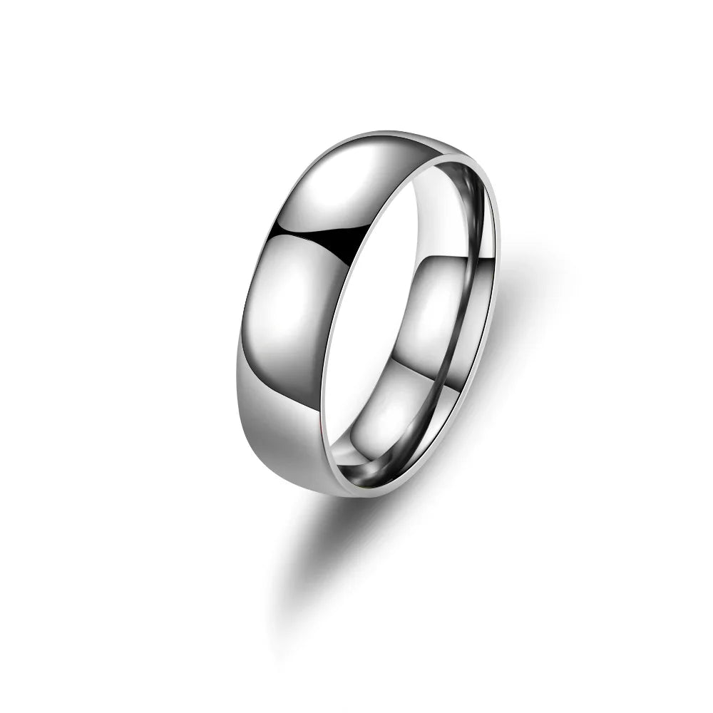 Black Matte Men's Ring