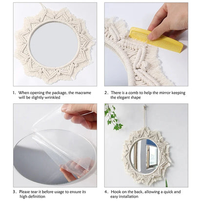 Beautiful Flower Mirror