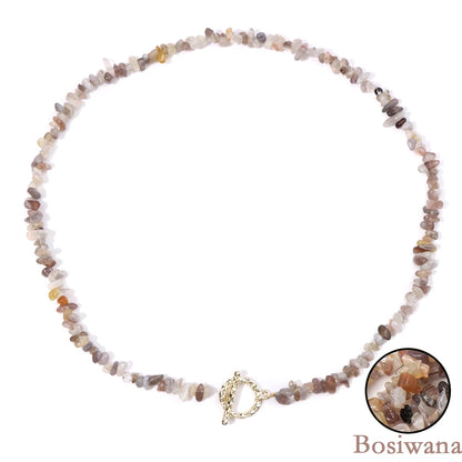 Healing Throat Chakra and Protective Crystal Necklaces