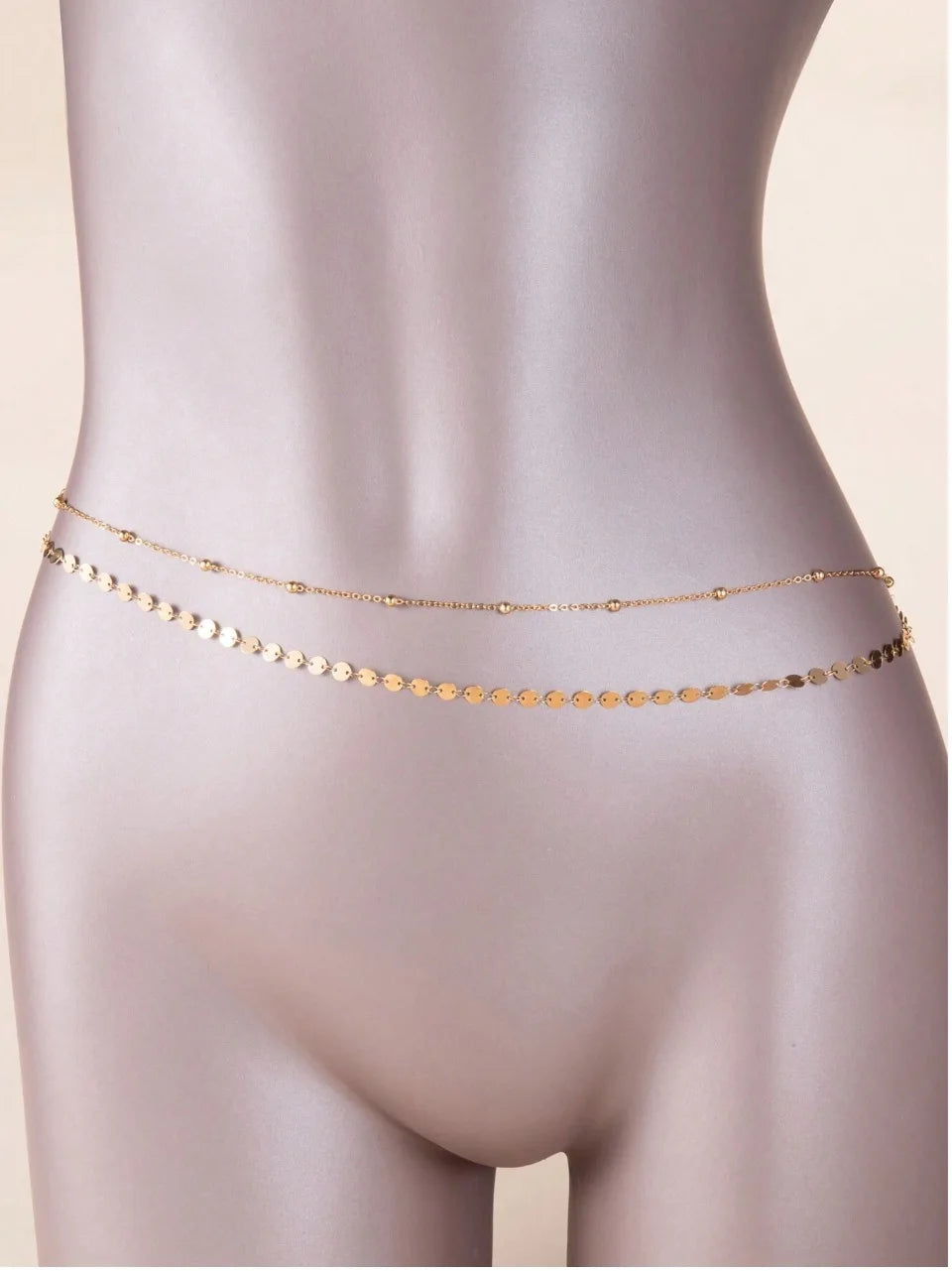 Summer Double Waist Chain Gold