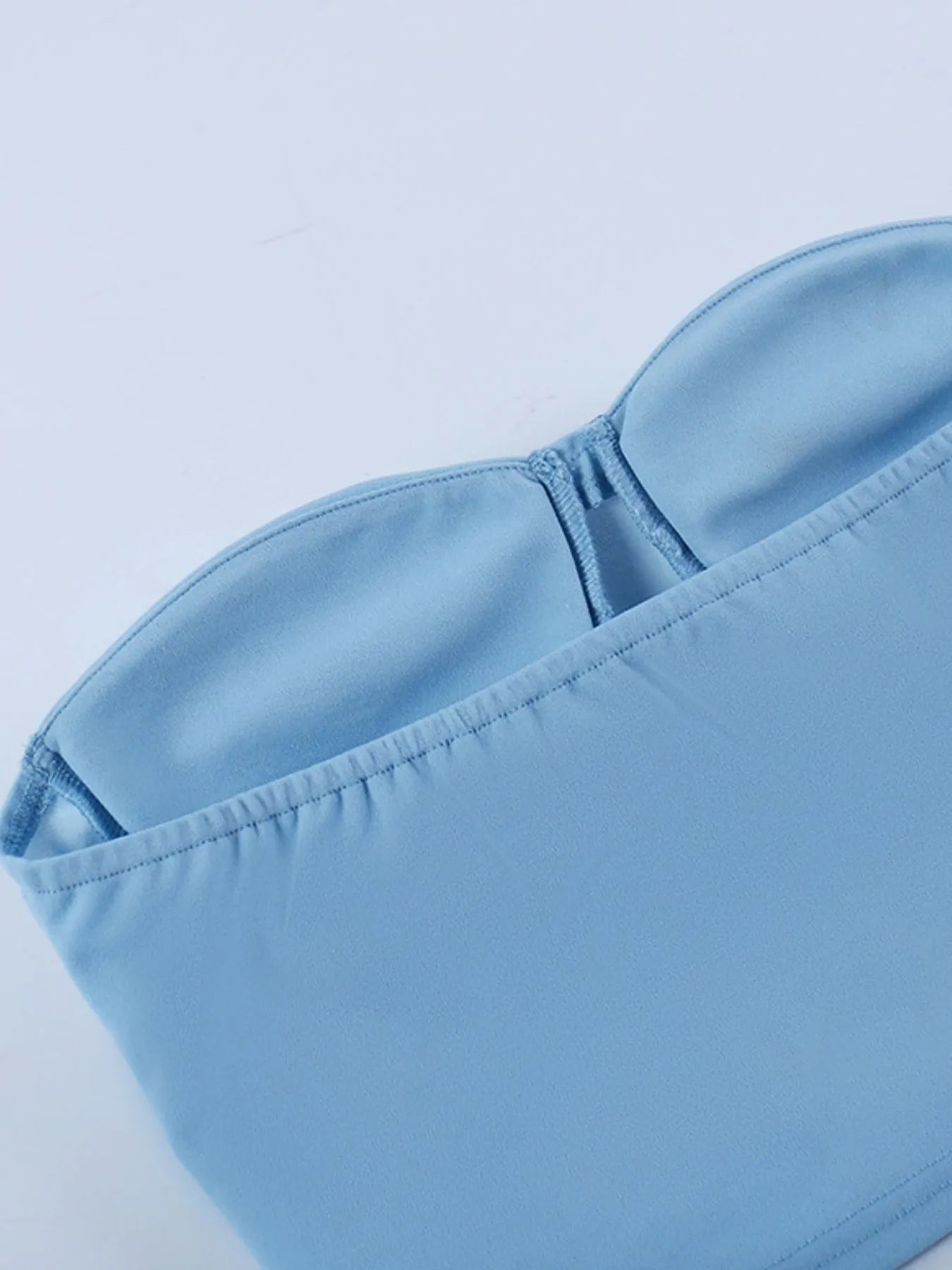 Sweetheart Tube Top Blue