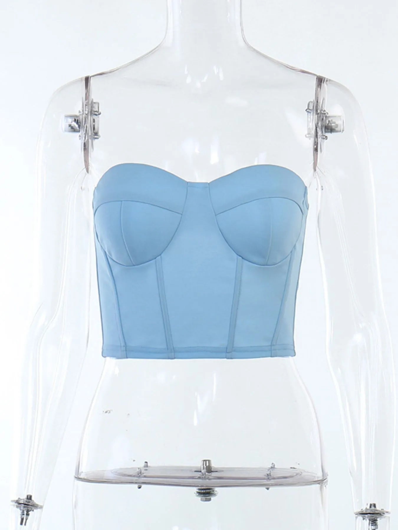 Sweetheart Tube Top Blue