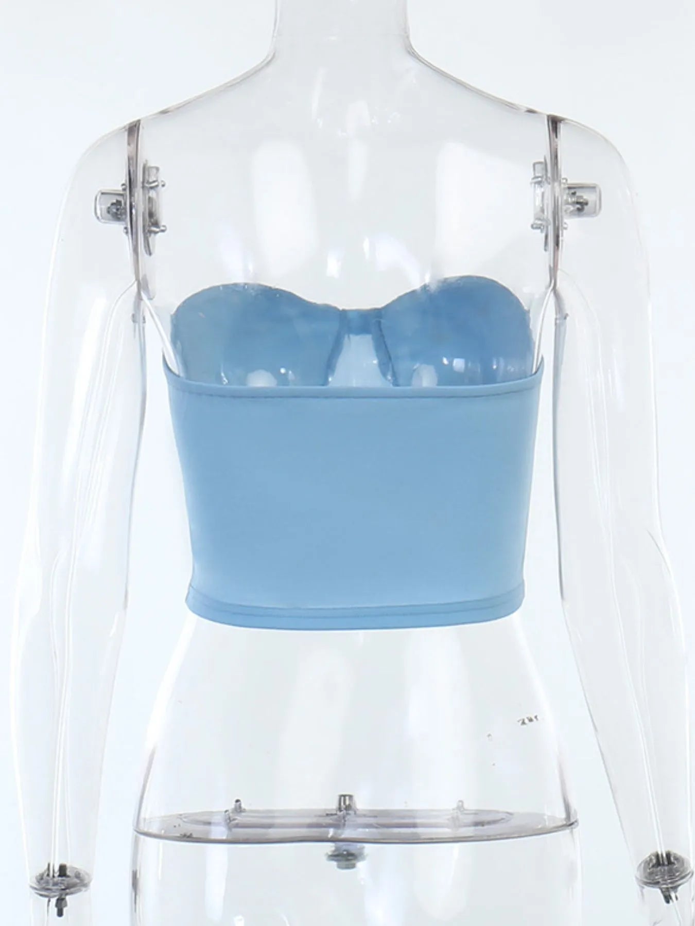 Sweetheart Tube Top Blue