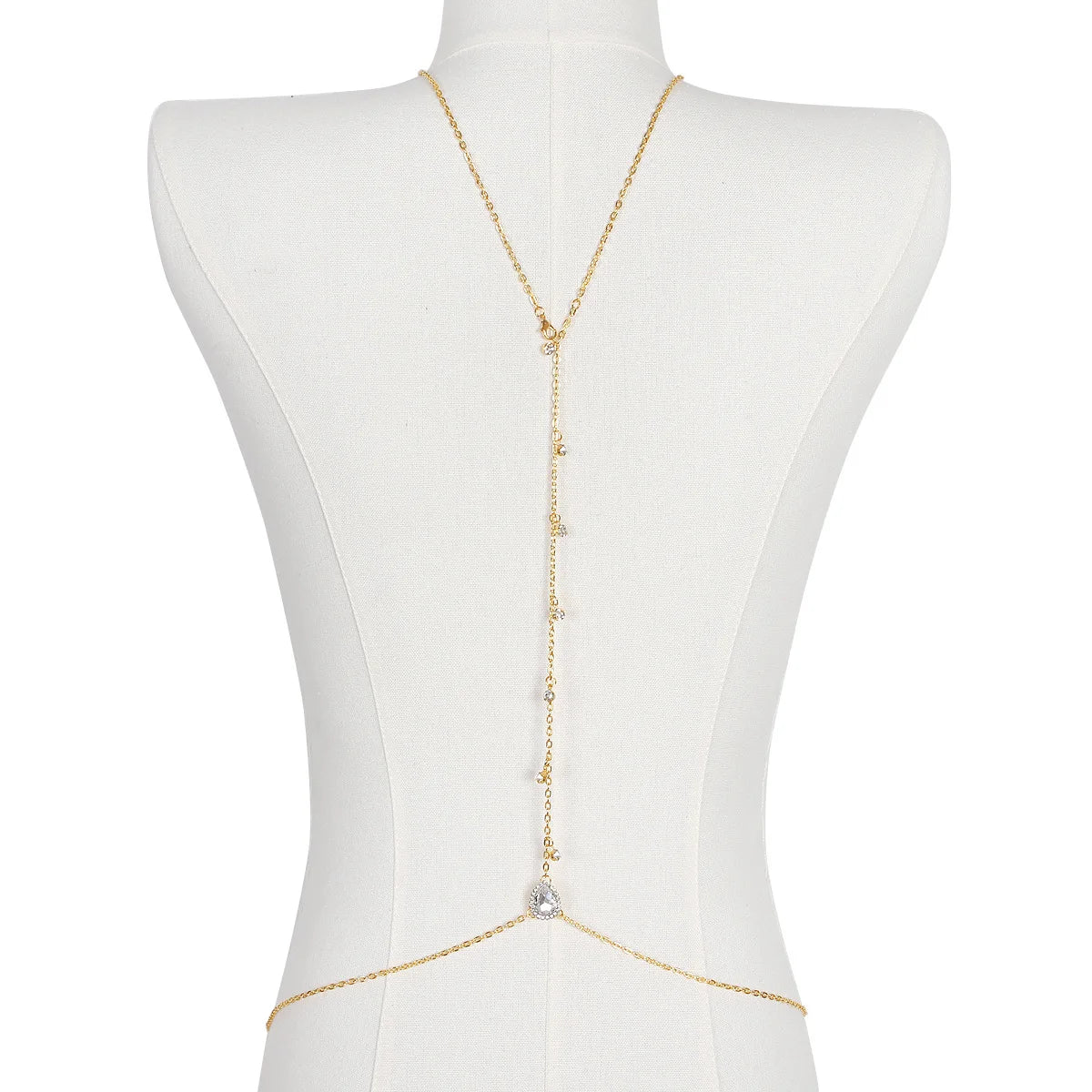 Waist Back Chain Gold