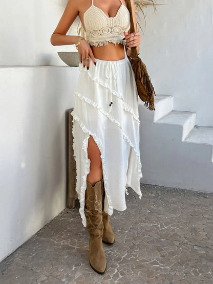 Divine Ruffle Skirt