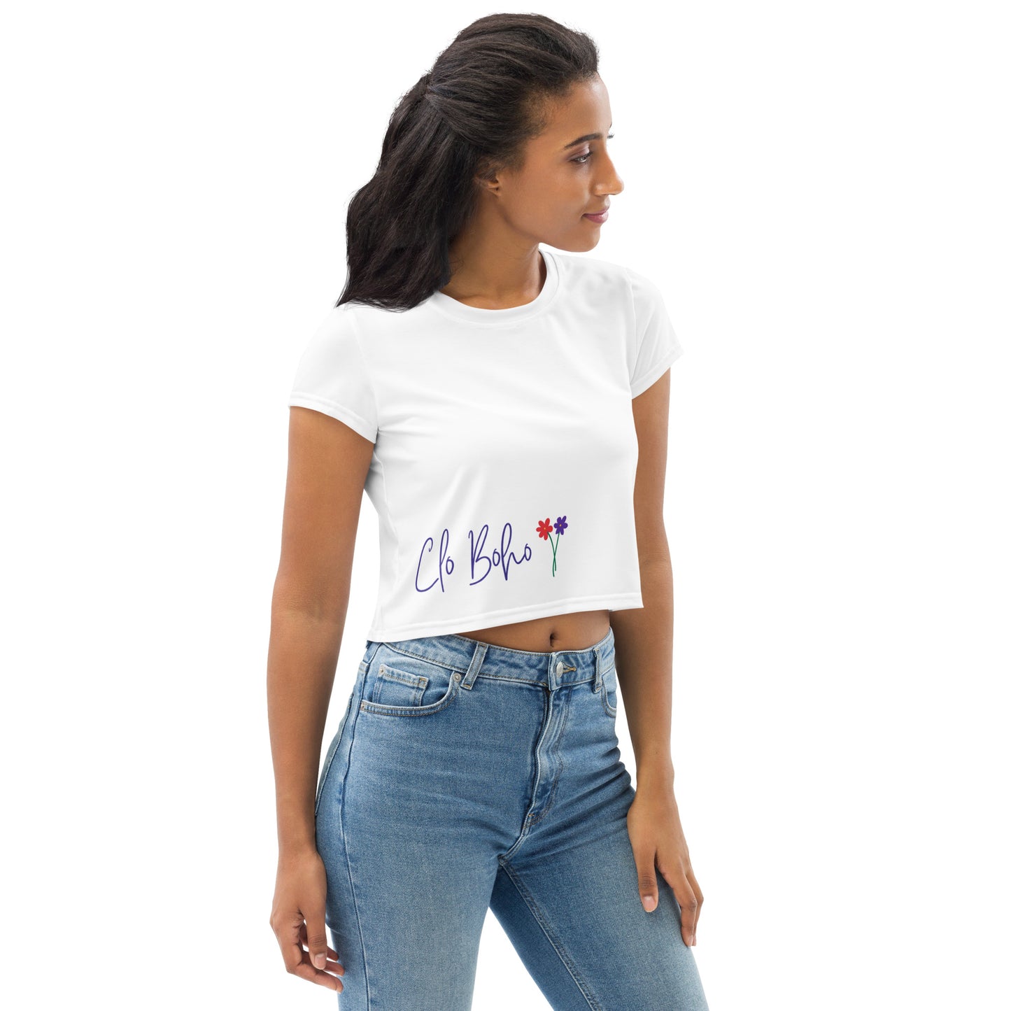 Clo Boho Crop Tee