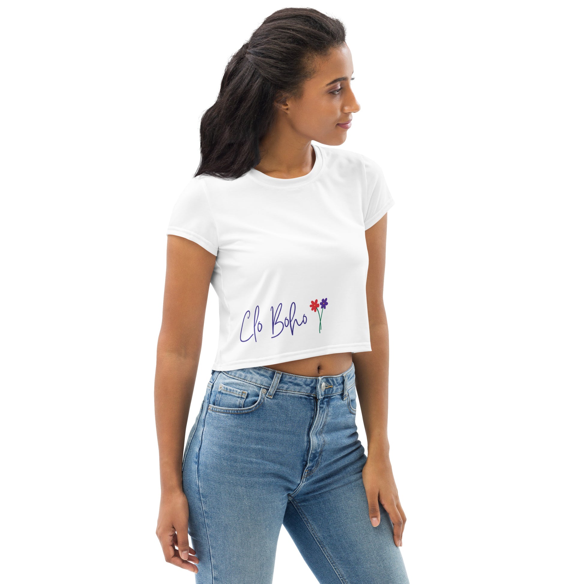 Clo Boho Crop Tee