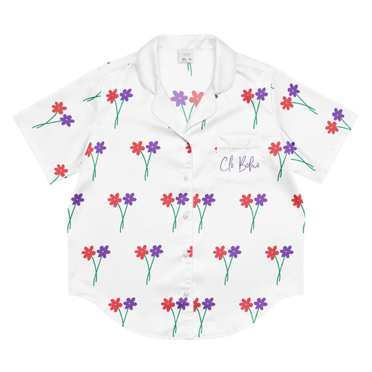 Clo Boho Print Pajama top