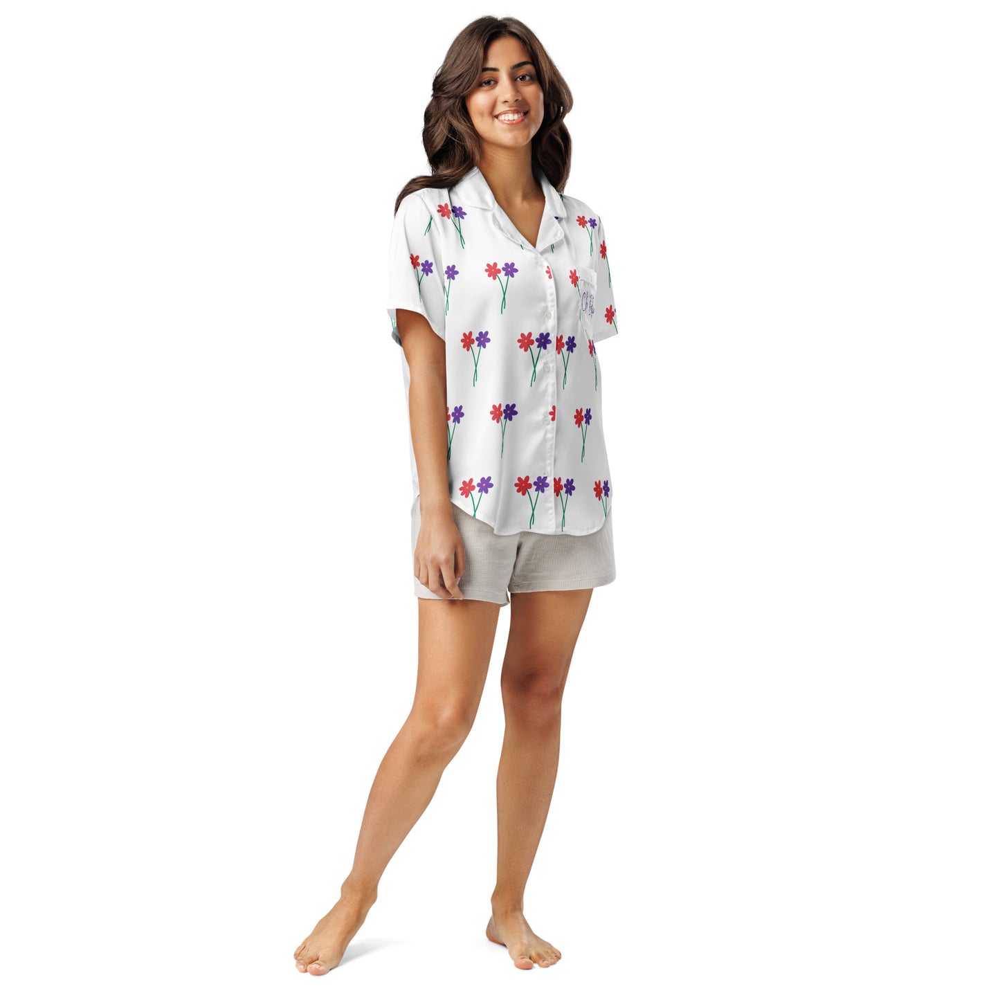 Clo Boho Print Pajama top