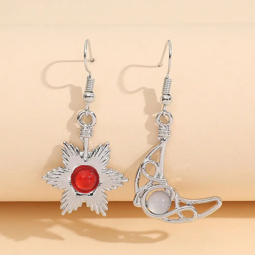 Sun Moon Earrings