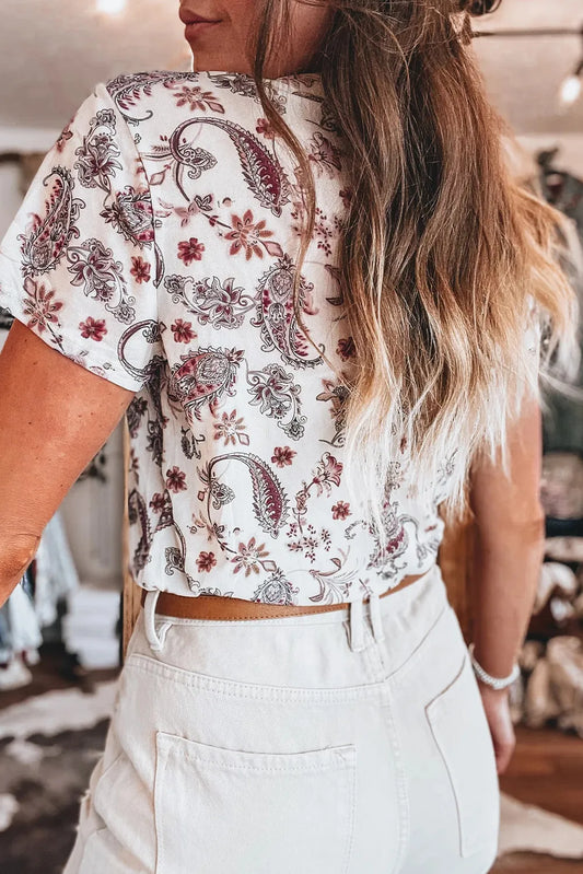 Paisley T Shirt