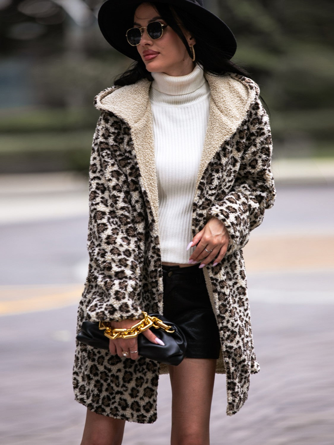 Leopard Big Coat