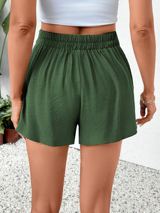 Pleated Formal Shorts