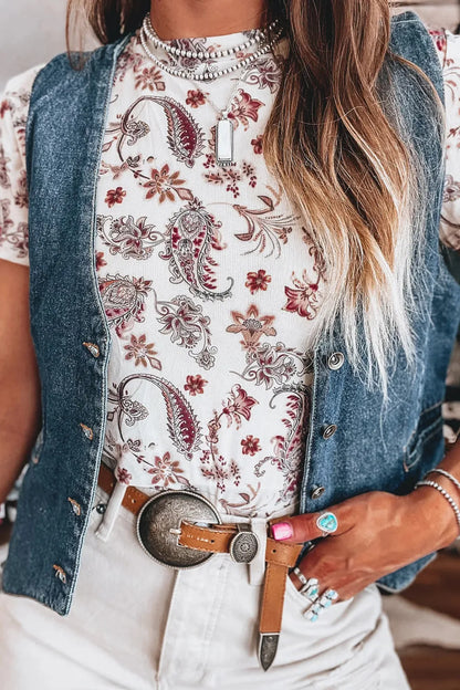 Paisley T Shirt