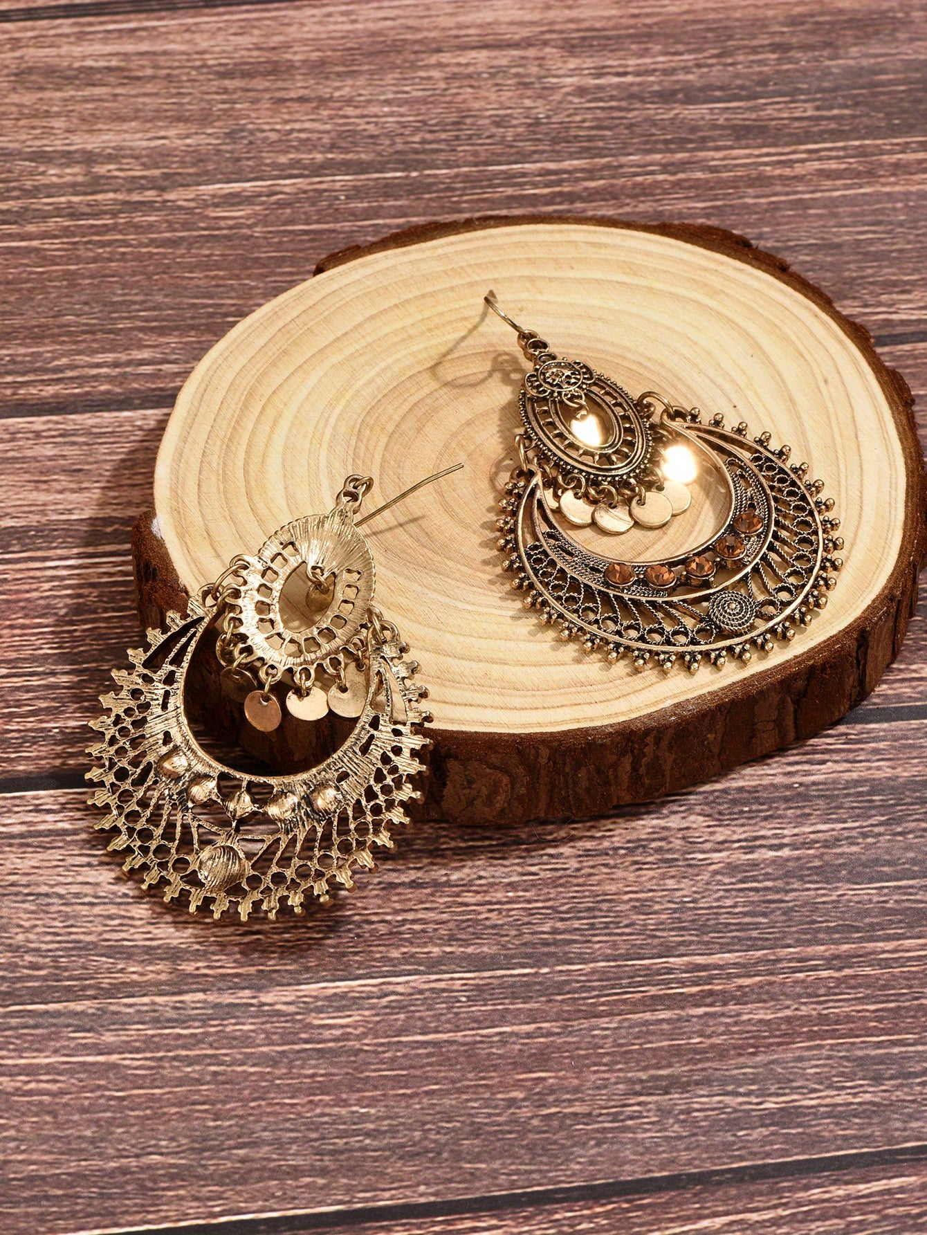 Exquisite Hollow Dangle Earrings
