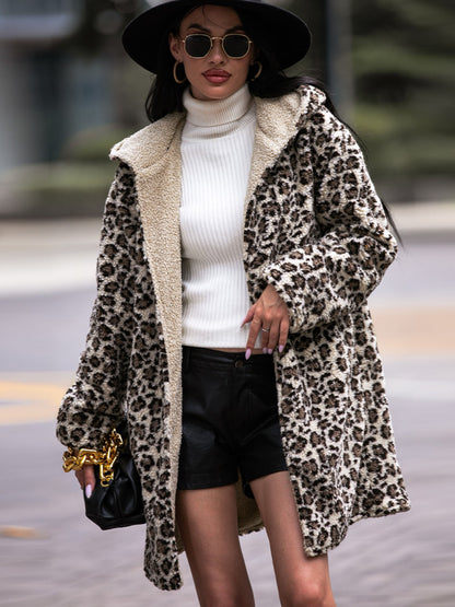 Leopard Big Coat