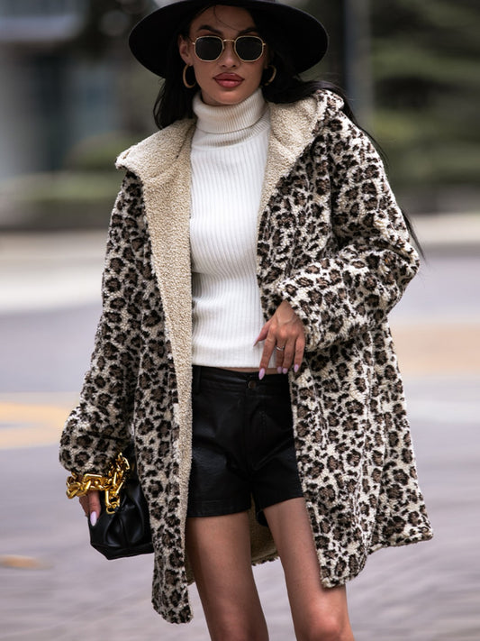 Leopard Big Coat