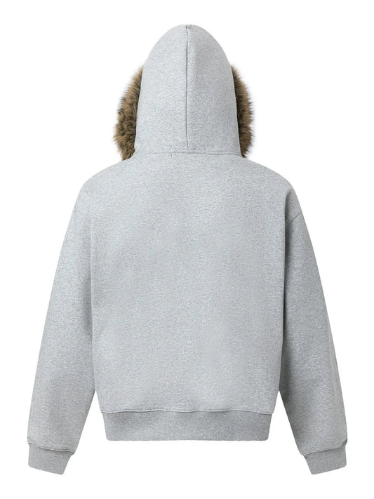 Fur Trim Coat