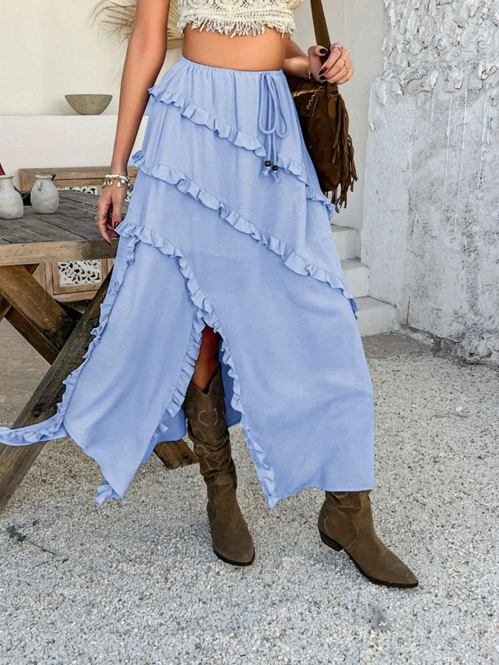 Divine Ruffle Skirt