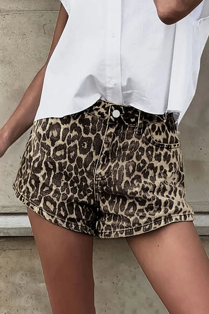 Leopard Shorts