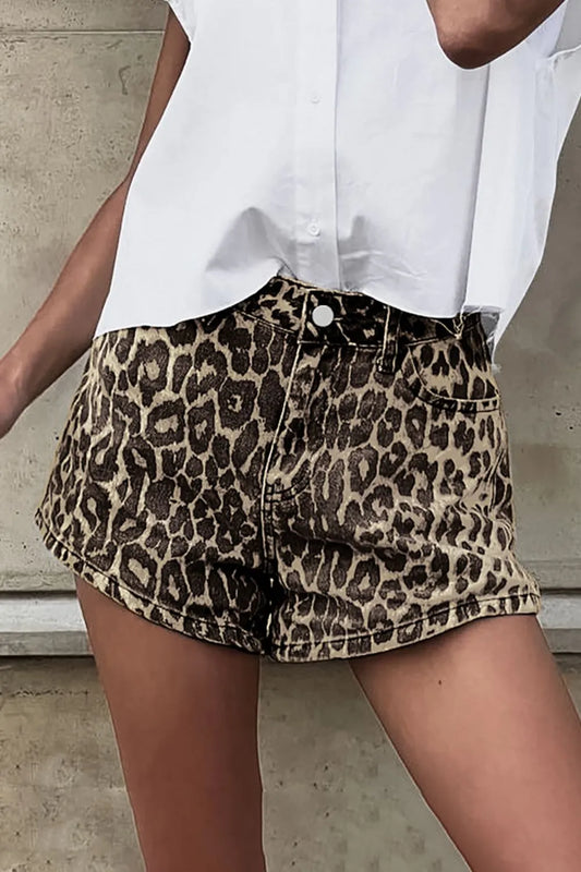 Leopard Shorts