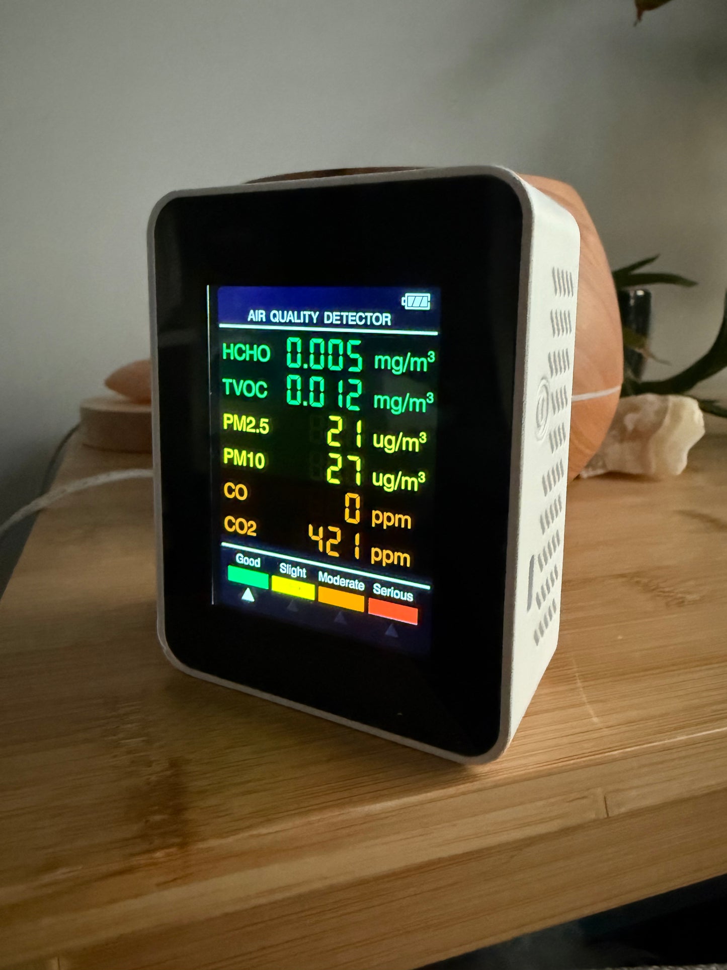 Air Quality Portable Monitor